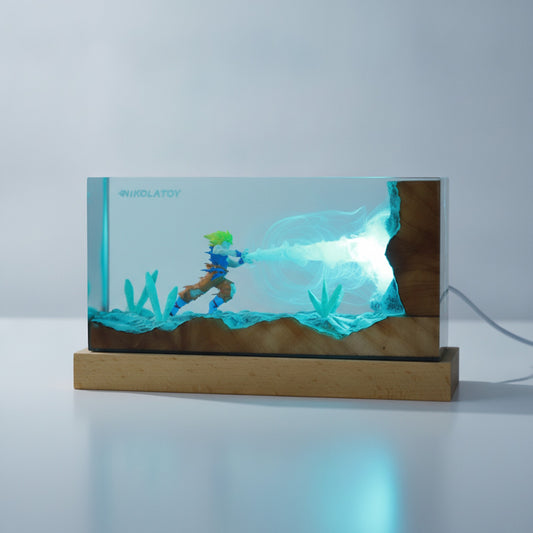 Lampe LED Magnétique Goku & Gogeta Dragon Ball