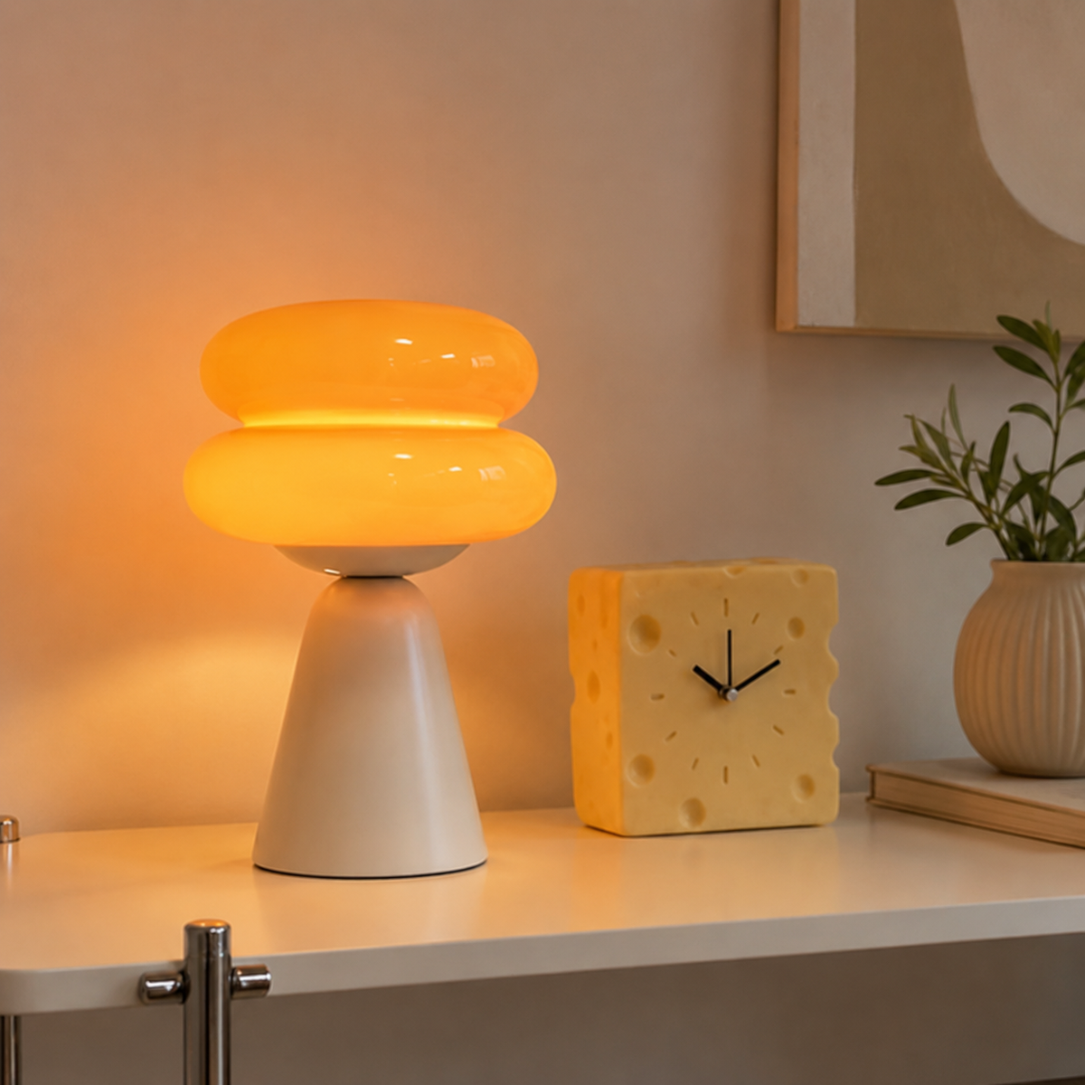 Lampe Hamburger Verre - Ambiance 3 Tons