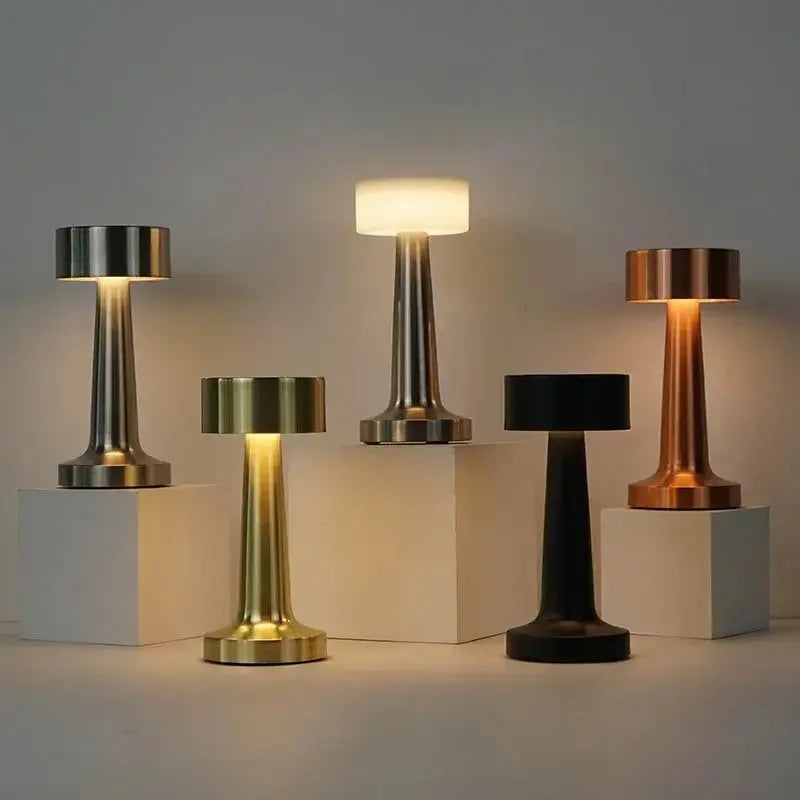 Lampe Tactile Rétro Rechargeable