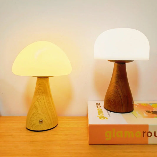 Lampe Champignon Tactile Design Nordique