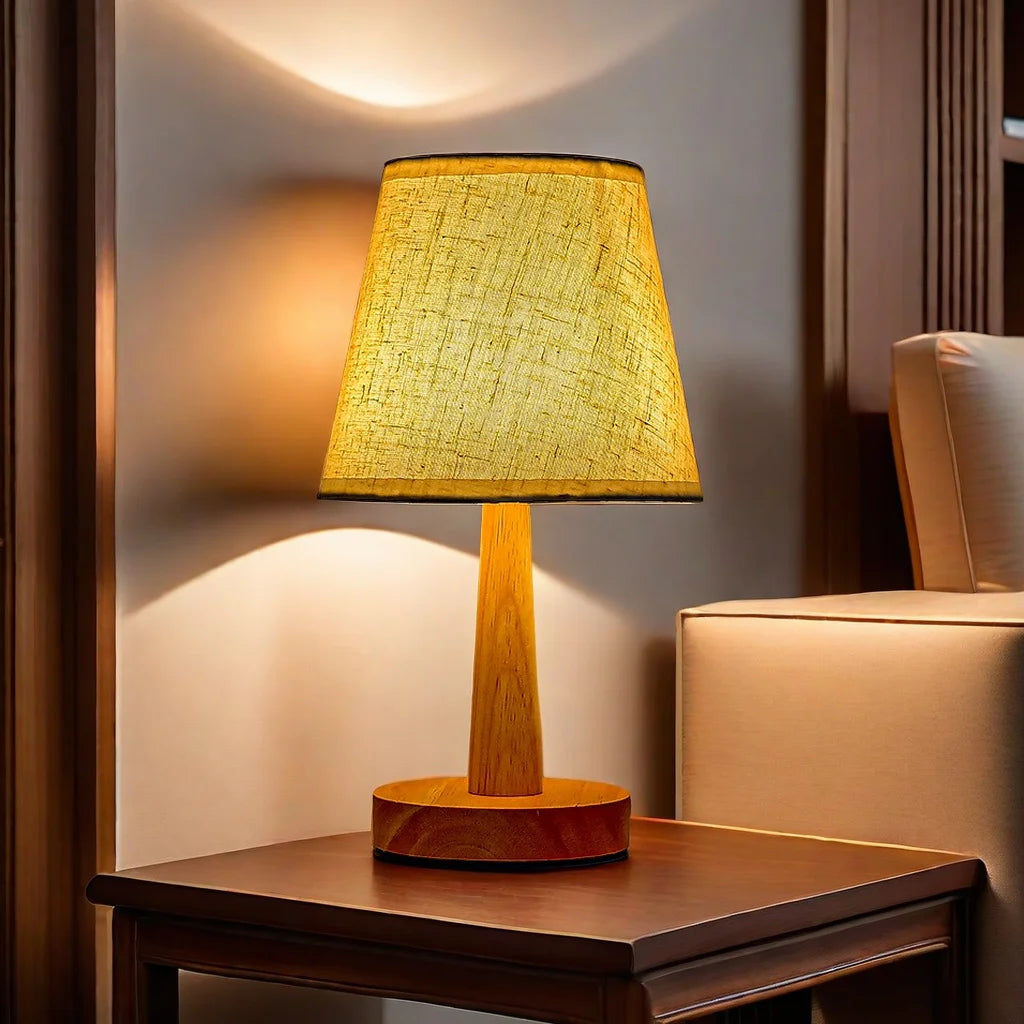 Lampe de Table LED Style Japonais Rétro