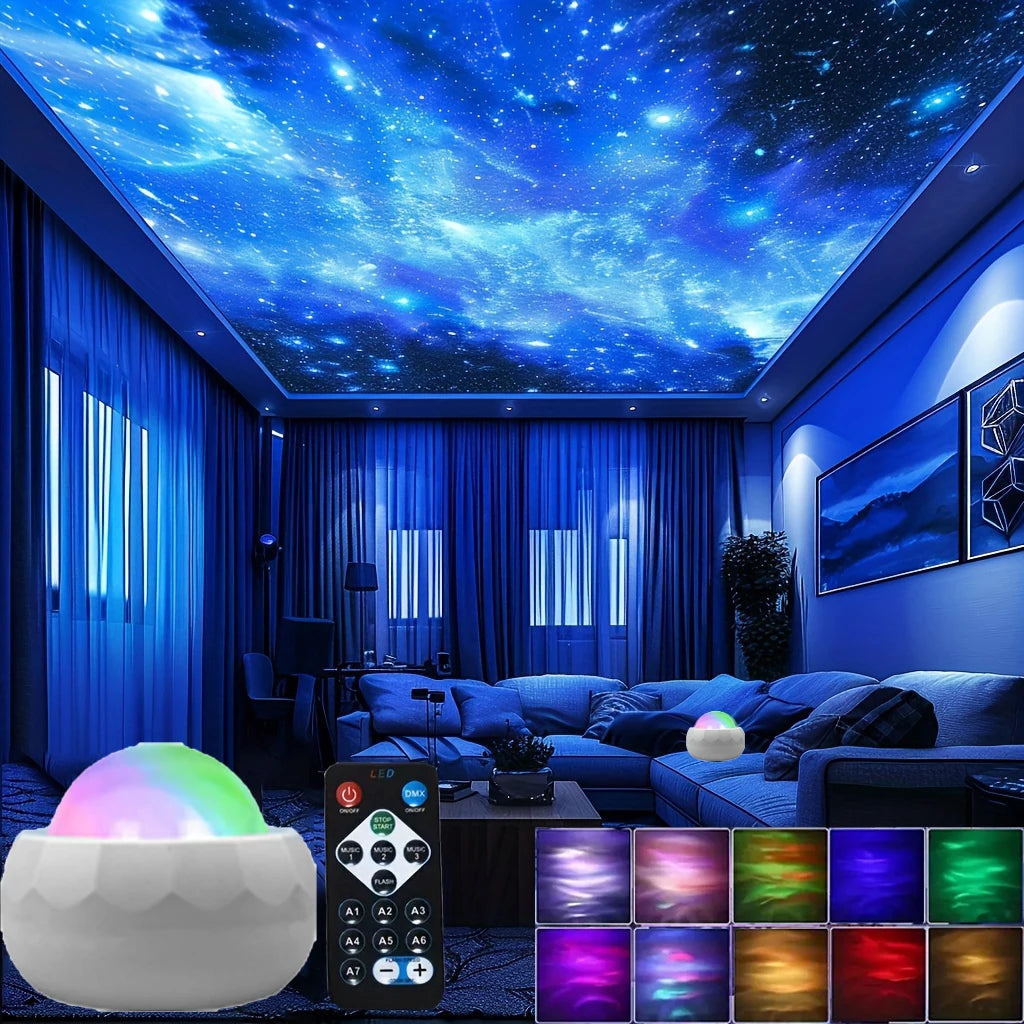 Projecteur LED Aurora : Ambiance Céleste Magique