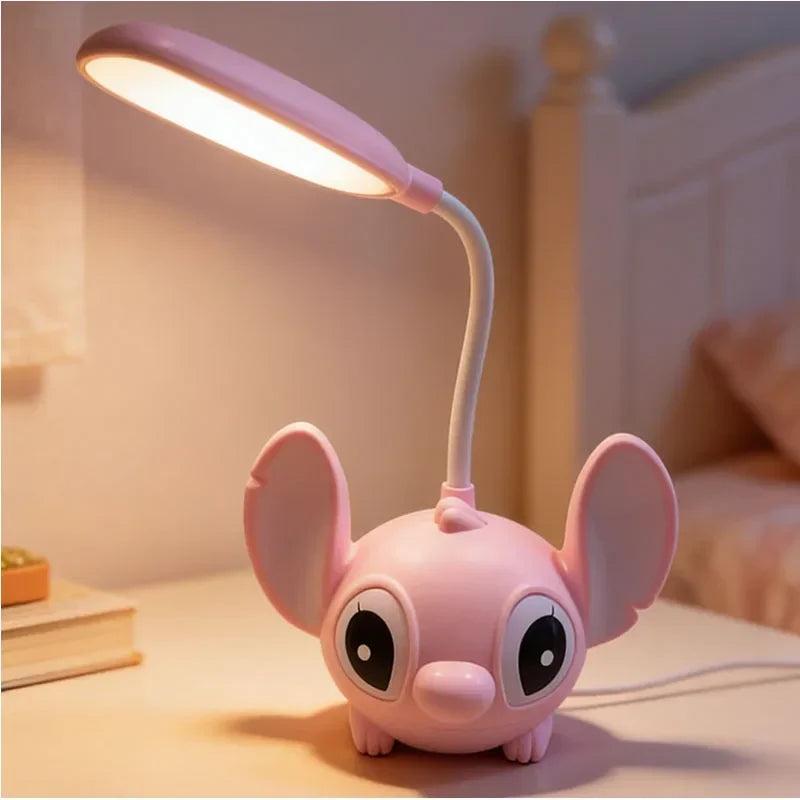 Lampe Bureau Cartoon Multifonction : Veilleuse & Taille-Crayon