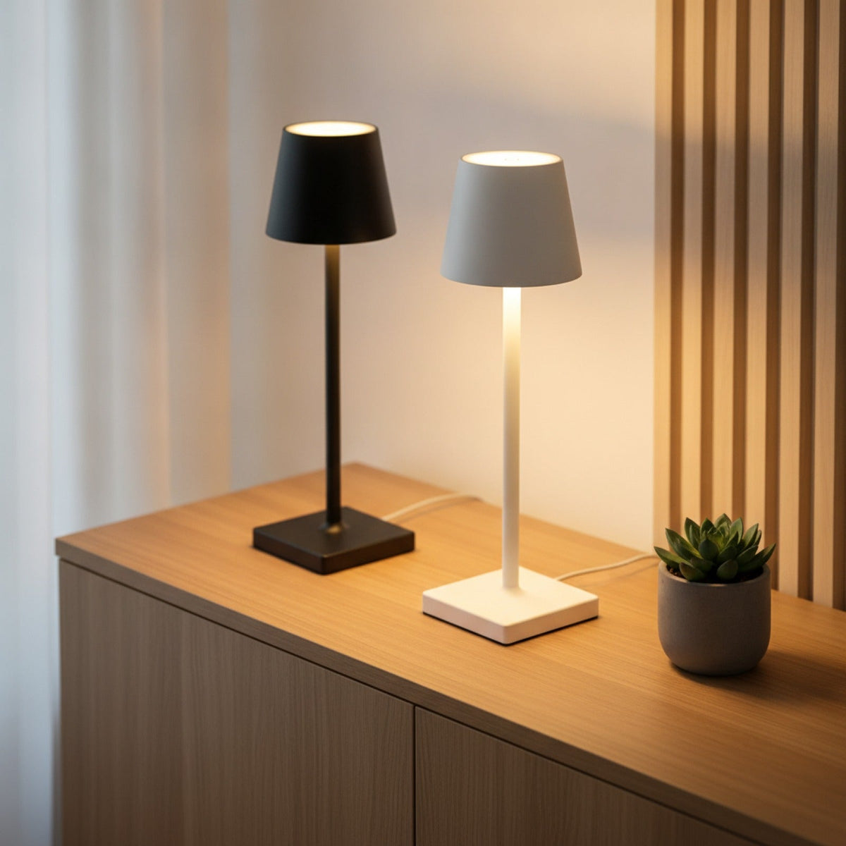 Lampe LED Tactile Rechargeable Ambiance