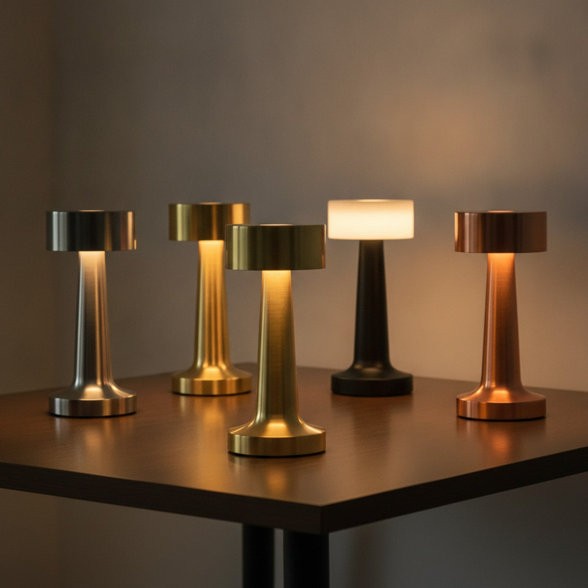 Lampe Tactile Rétro Rechargeable