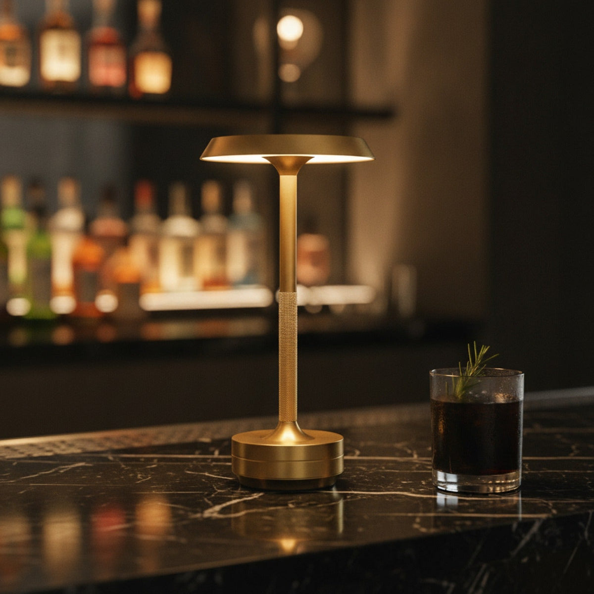 Lampe LED Sans Fil Design Aluminium