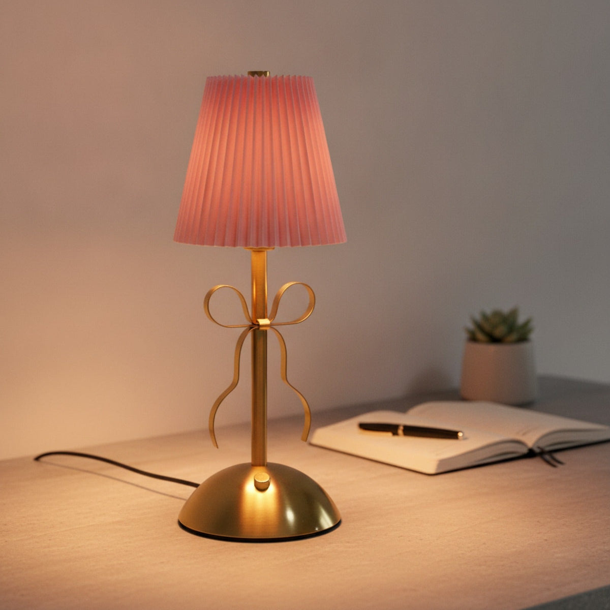 Lampe Bureau LED Rechargeable Tissu Ambiance Cosy
