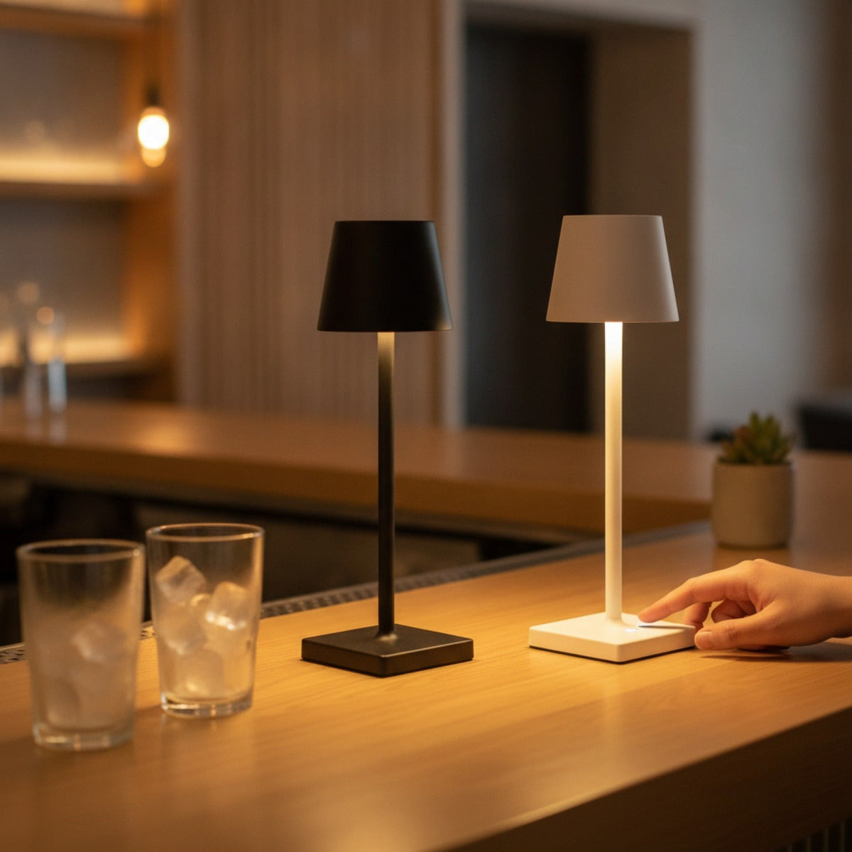 Lampe LED Tactile Rechargeable Ambiance