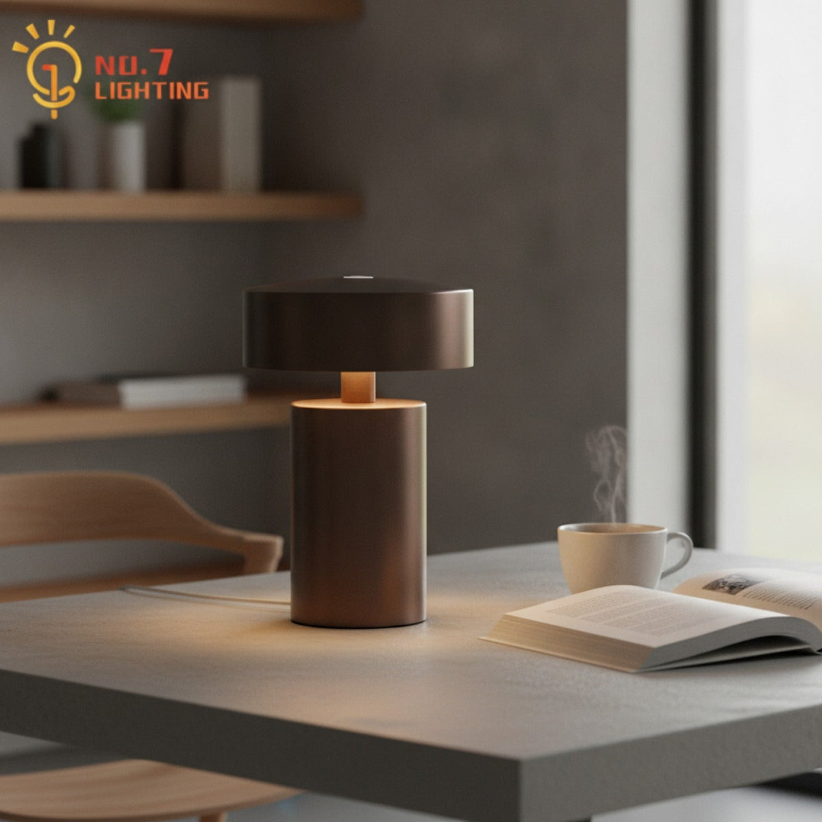 Lampe Champignon Design Scandinave Tactile USB