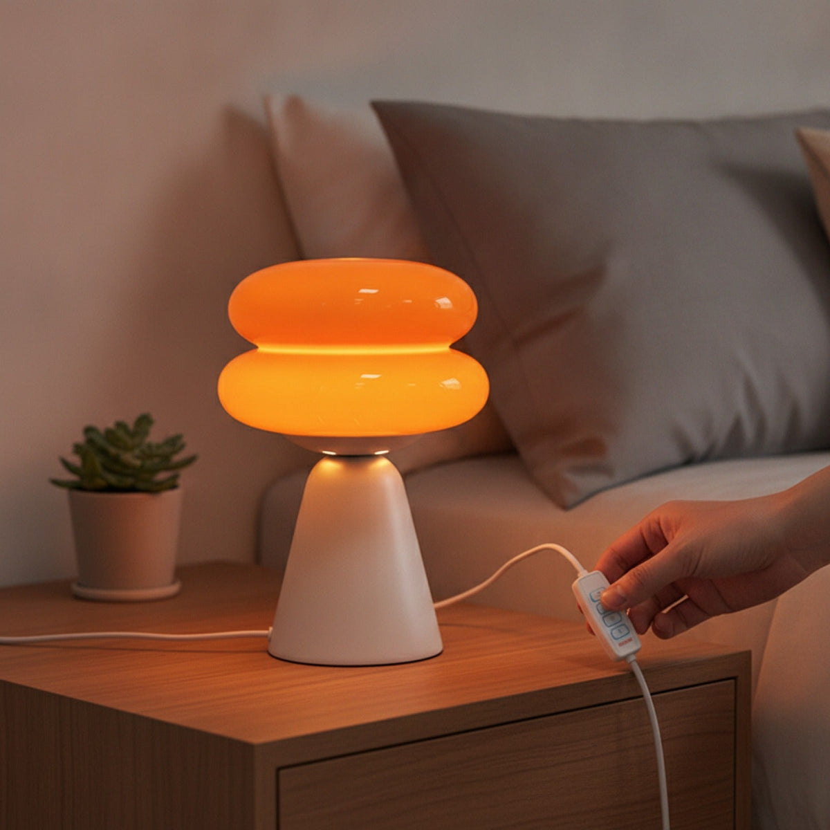 Lampe Hamburger Verre - Ambiance 3 Tons