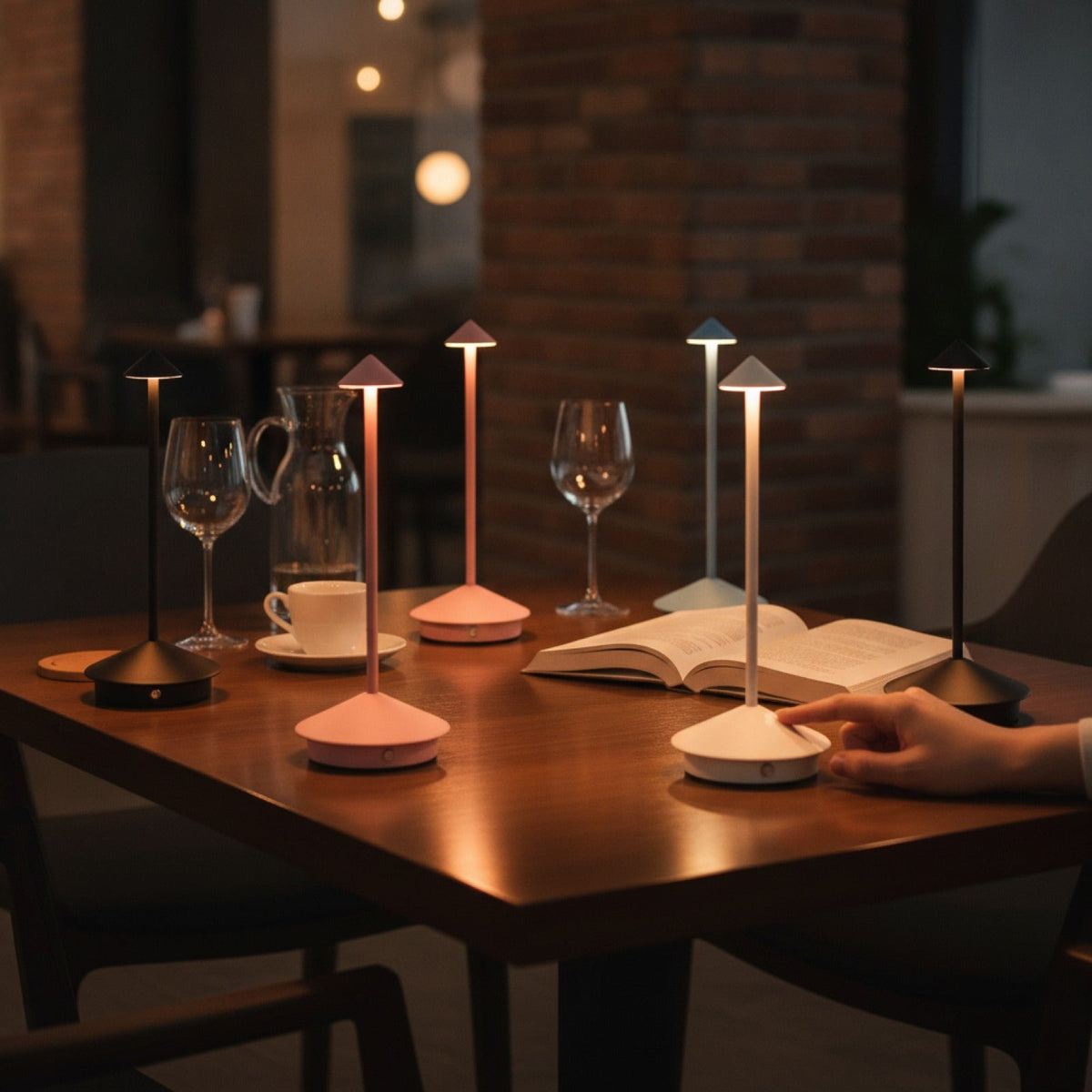 Lampe Pina Pro : Tactile & Rechargeable