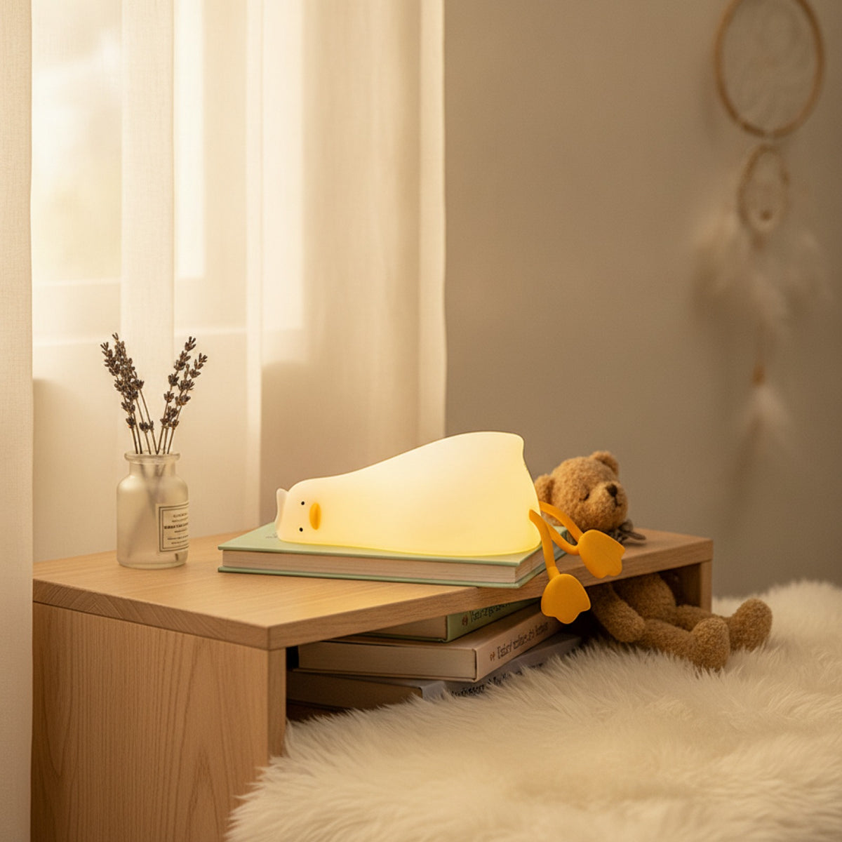 Veilleuse Canard Silicone Douce USB