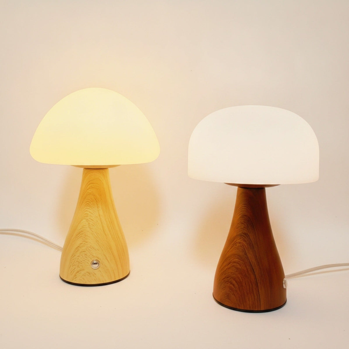Lampe Champignon Tactile Design Nordique
