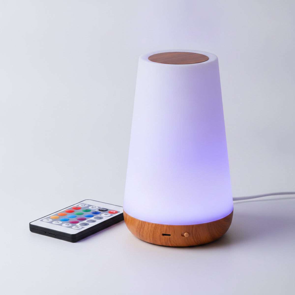 Lampe Chevet LED RGB Tactile : 13 Couleurs & USB