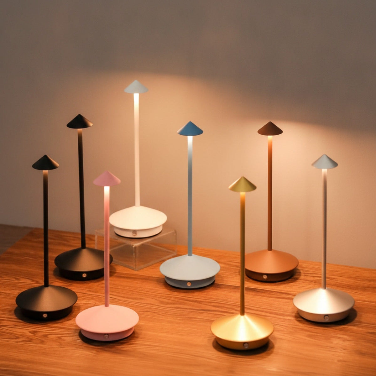 Lampe Pina Pro : Tactile & Rechargeable