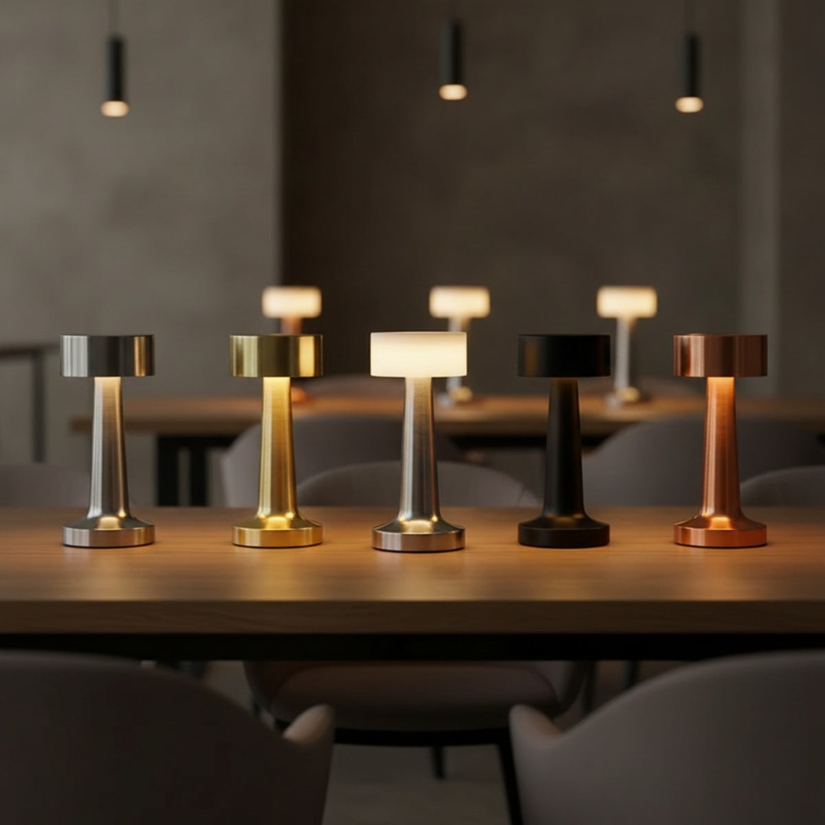 Lampe Tactile Rétro Rechargeable