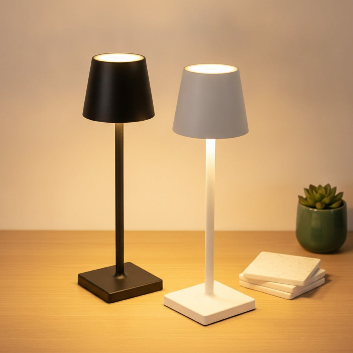 Lampe LED Tactile Rechargeable Ambiance