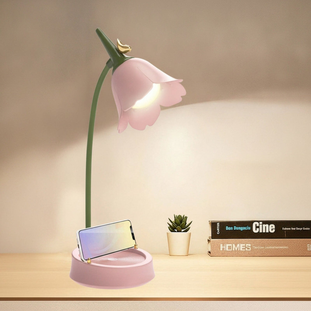 Lampe LED Rose Tactile Rechargeable