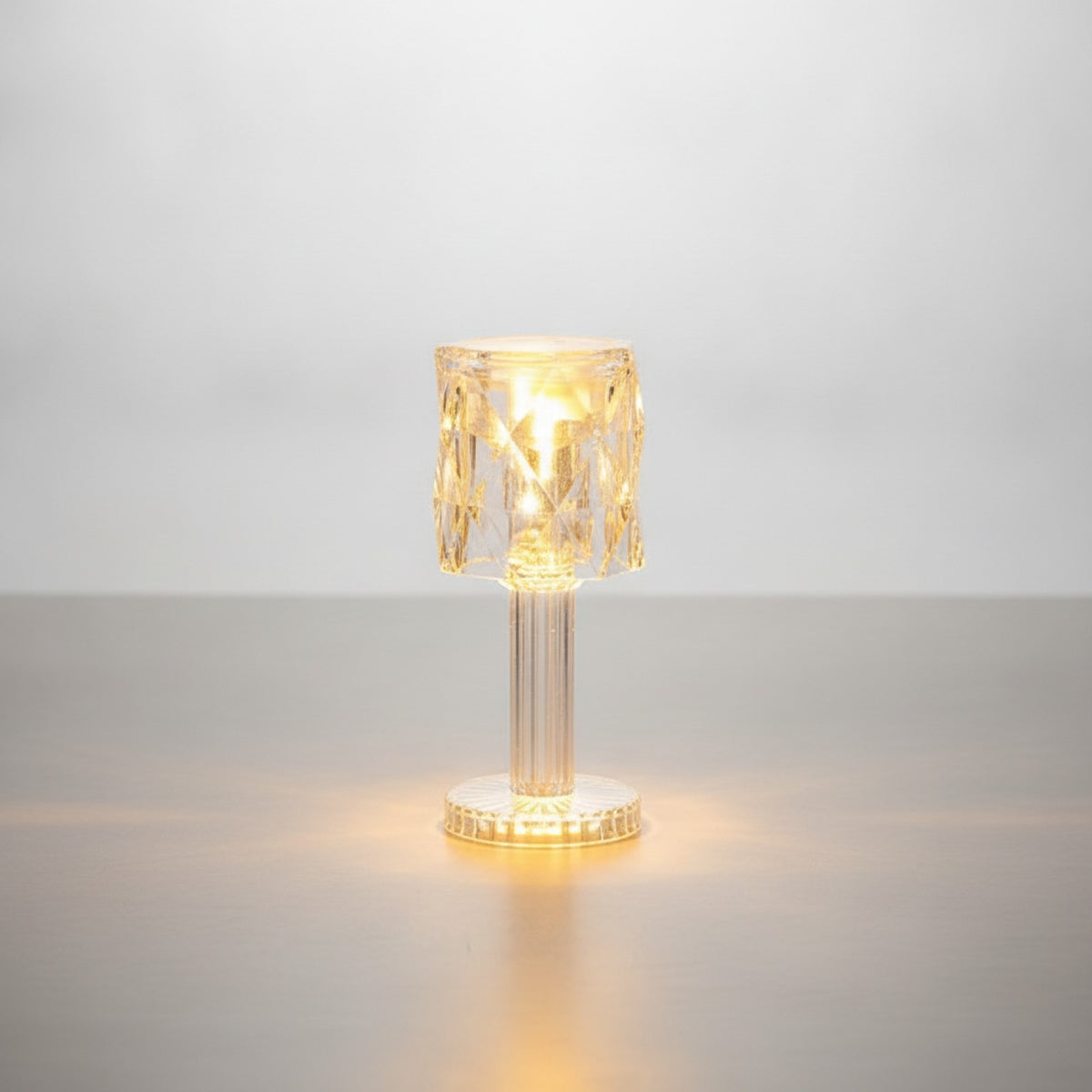 Lampe LED Cristal : Lumière Ambiante Changeante