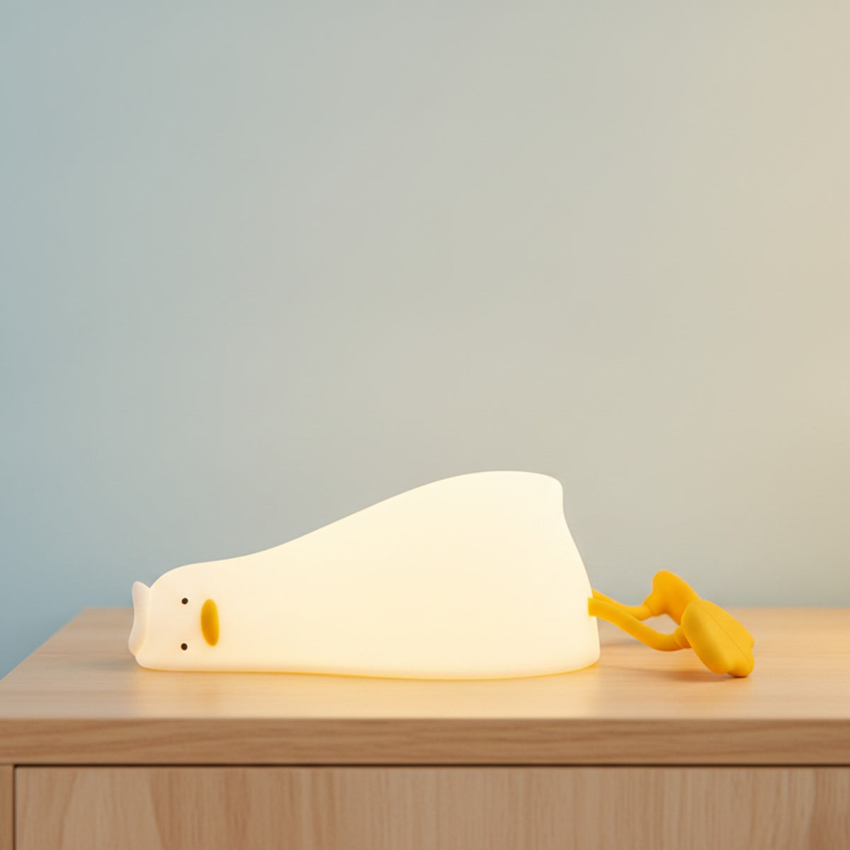 Veilleuse Canard Silicone Rechargeable Bébé