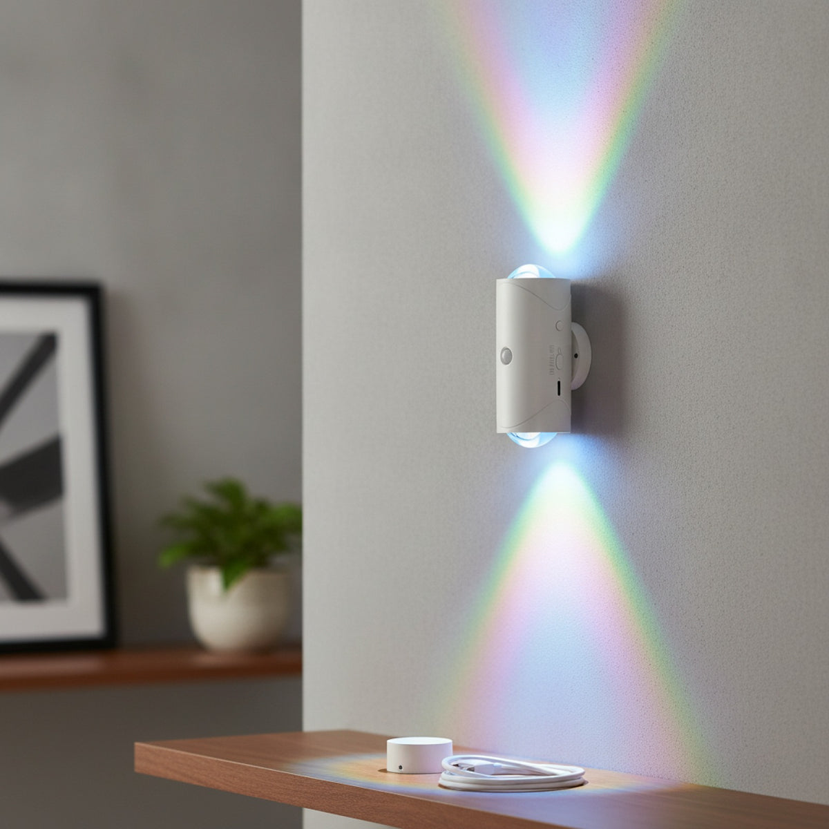 Veilleuse USB RGB à Détection de Mouvement